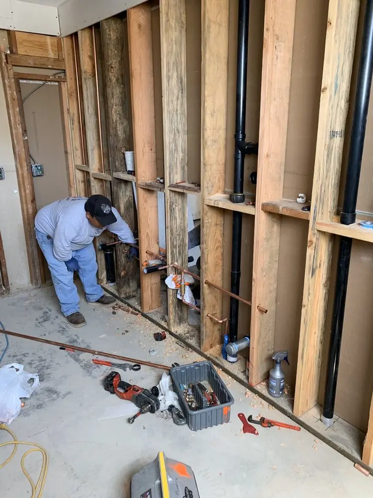 Commercial rough-in plumbing for Water Heater Replacement in Speedwell